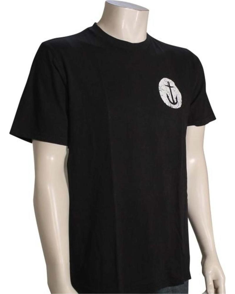 CAPTAIN FIN CAMISETA DE MANGA CORTA CAPTAIN FIN PARA HOMBRE NEGRO