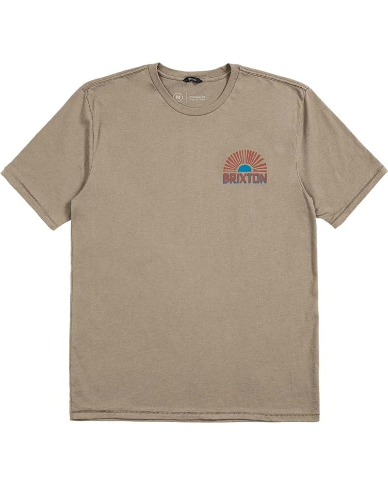 BRIXTON CAMISETA DE MANGA CORTA BRIXTON PARA HOMBRE MARRON