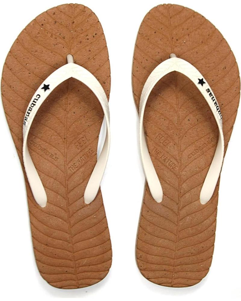 CUBANAS CHANCLAS IPANEMA CON TIRA BLANCA PARA MUJER BLANCO