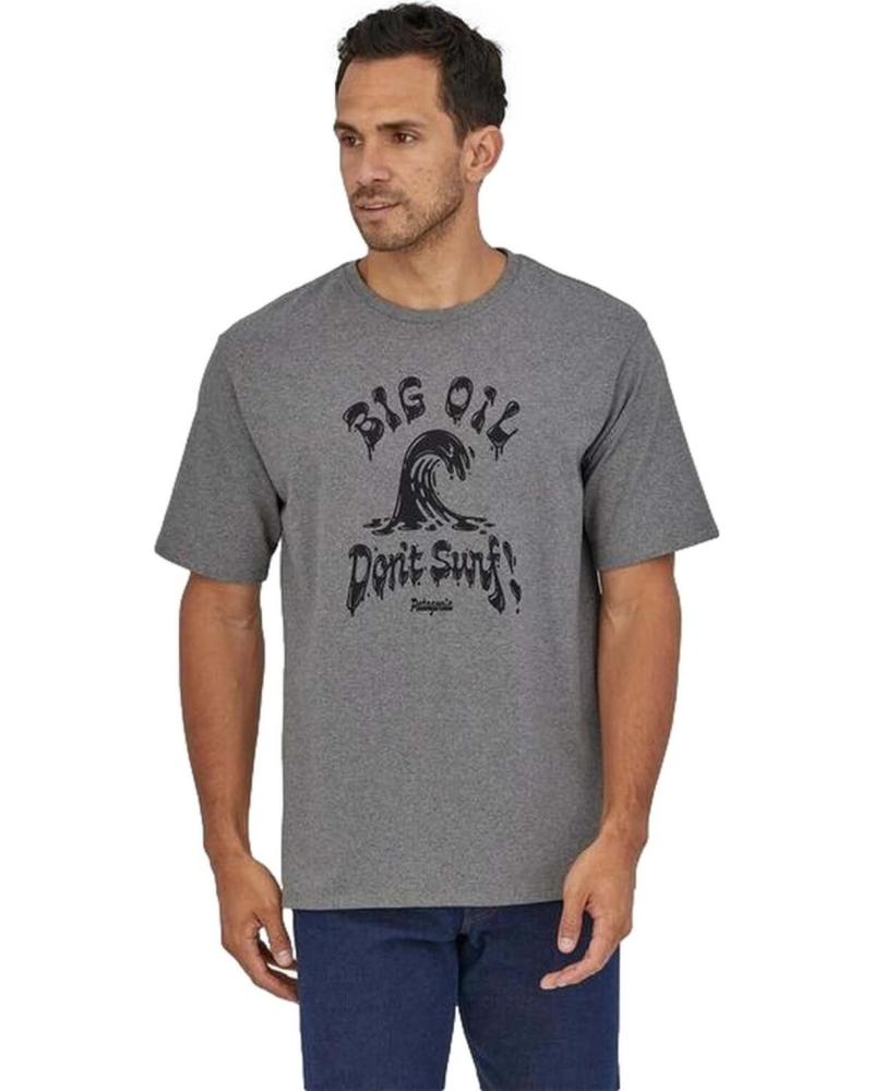 PATAGONIA CAMISETA PATAGONIA DE MANGA CORTA PARA HOMBRE GRIS