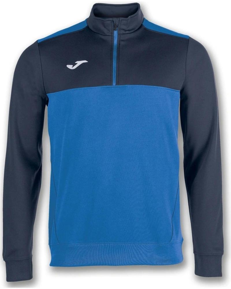 JOMA SUDADERA JOMA DE HOMBRE CON CREMALLERA AZUL AZUL