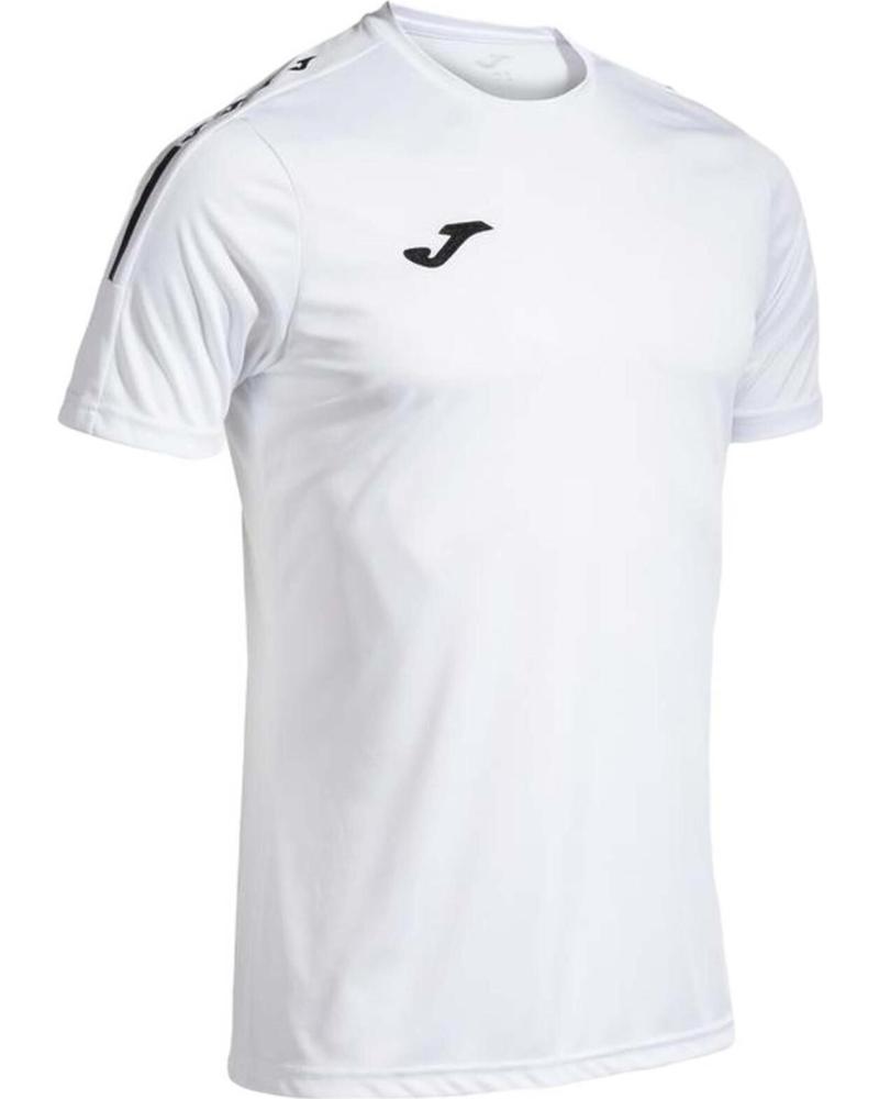 JOMA CAMISETA JOMA OLIMPIA MANGA CORTA BLANCA BLANCO