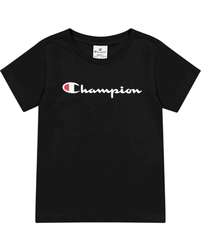 CHAMPION CAMISETA DE MANGA CORTA CHAMPION PARA MUJER NEGRO