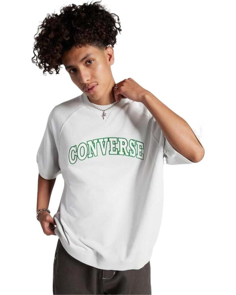 CONVERSE CAMISETA CONVERSE DE MANGA CORTA PARA HOMBRE BLANCO