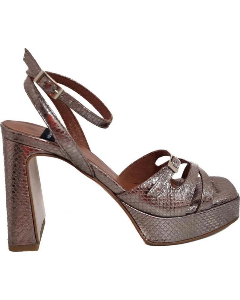 ANGEL ALARCON SANDALIAS DE TACÓN ANGEL ALARCÓN PARA MUJER NARANJA