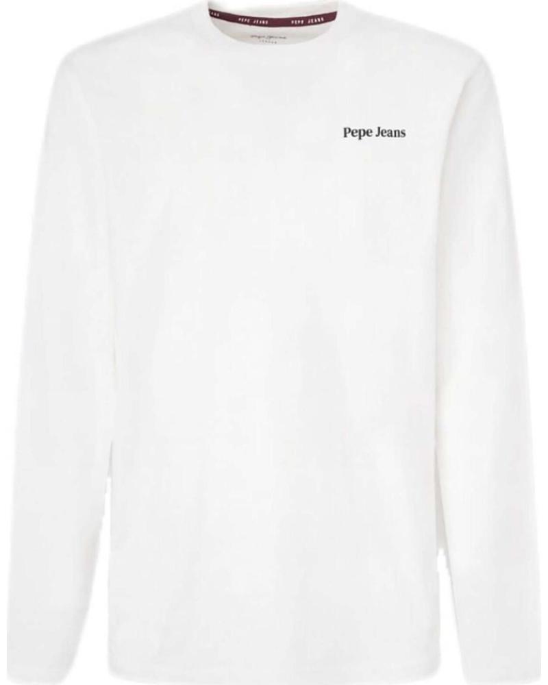 PEPE JEANS CAMISETA DE MANGA LARGA PEPE JEANS PARA HOMBRE BLANCO