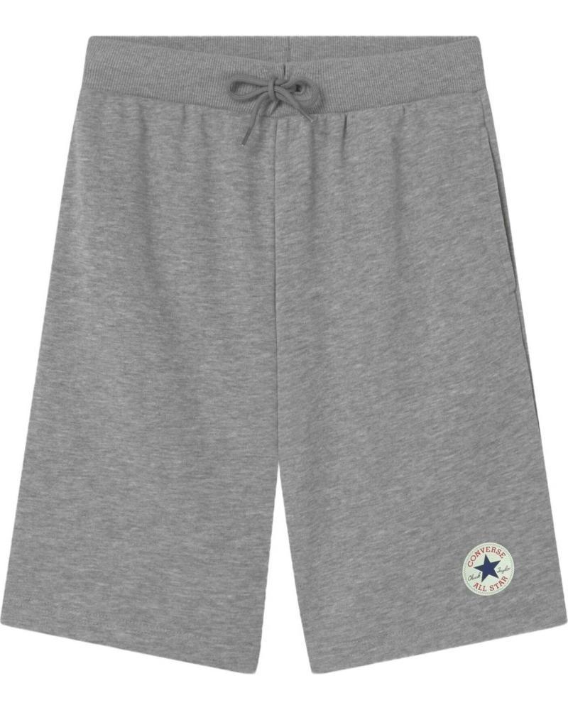 CONVERSE PANTALÓN CORTO CONVERSE NIÑO GRIS GRIS