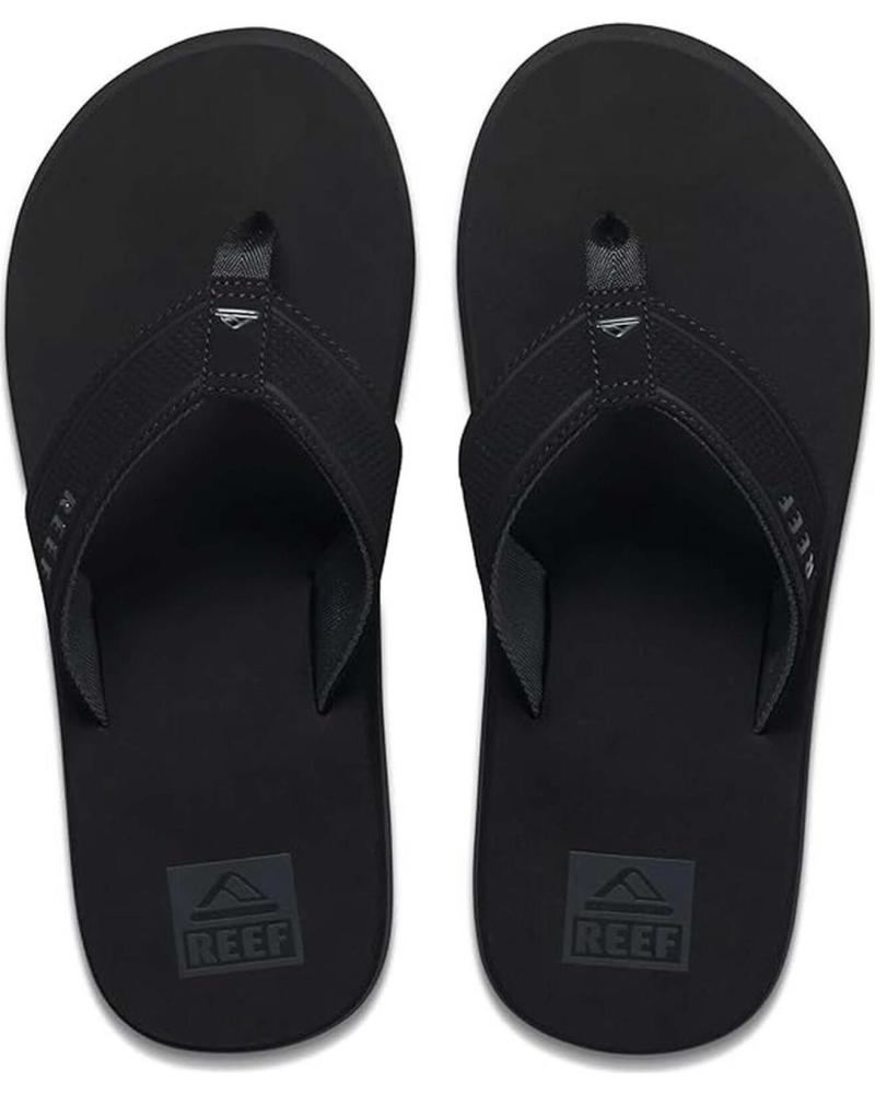 REEF CHANCLAS REEF PARA HOMBRE NEGRAS NEGRO
