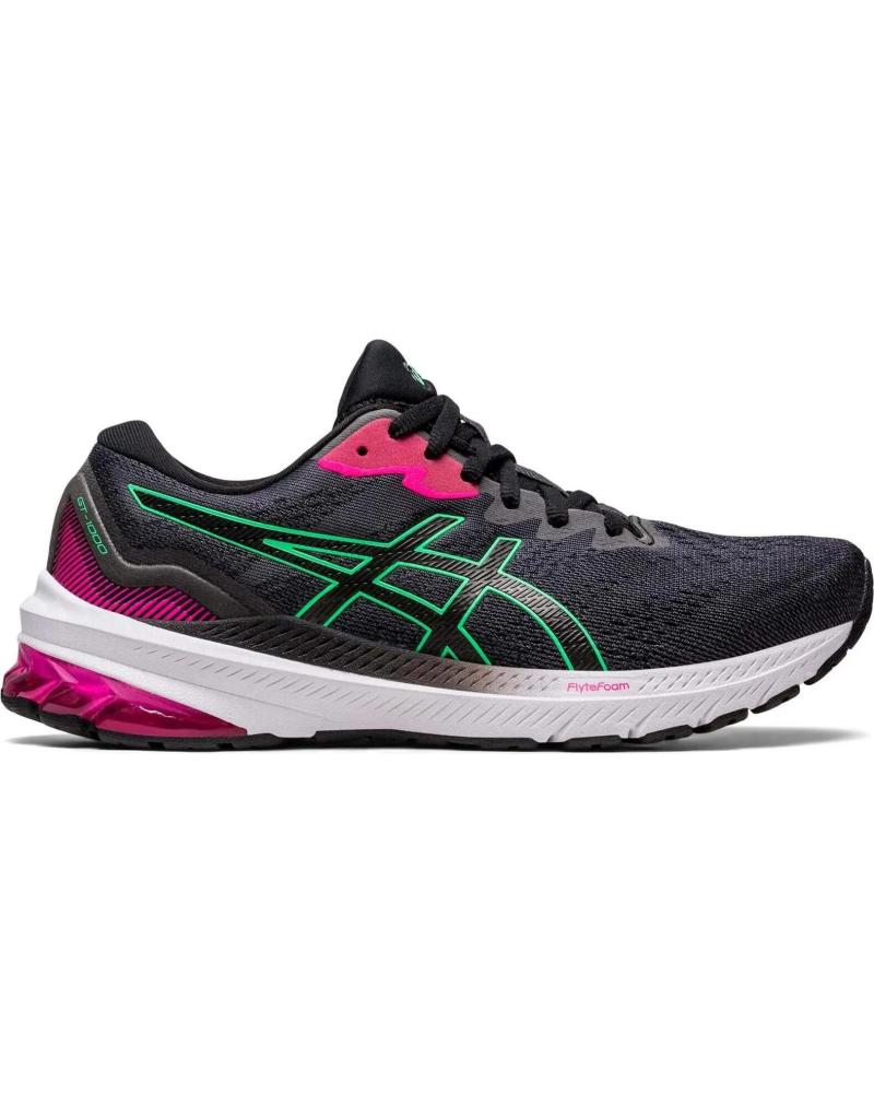 ASICS ZAPATILLAS RUNNING AMORTIGUACIÓN NEUTRA BLACK/PINK NEGRO