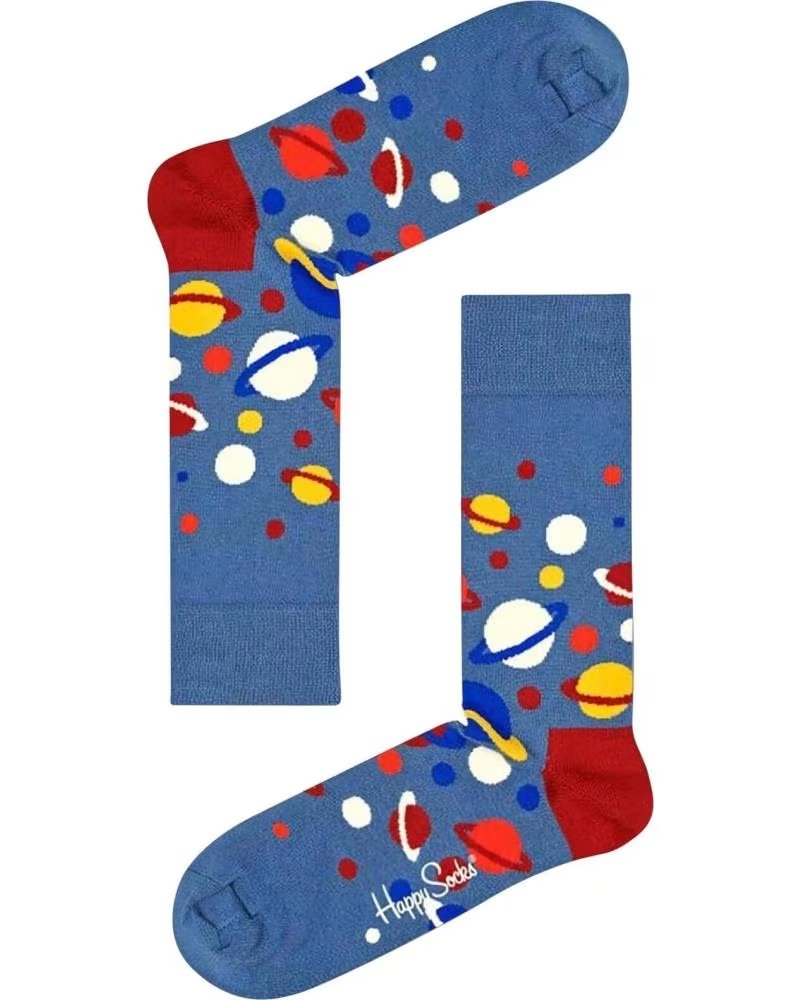 Calcetines Happy Socks con Estampado Espacial Negro