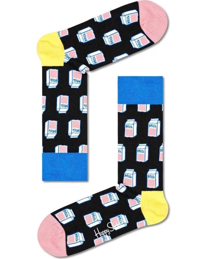 Calcetines Happy Socks con Estampado de Fantasmas Negro