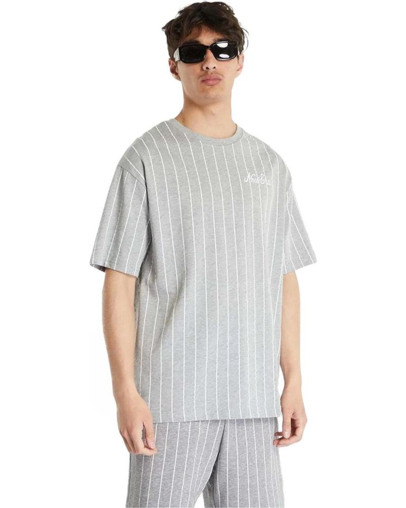 NEW ERA CAMISETA DE MANGA CORTA NEW ERA CON RAYAS VERTICALES PARA HOMBRE BLANCO