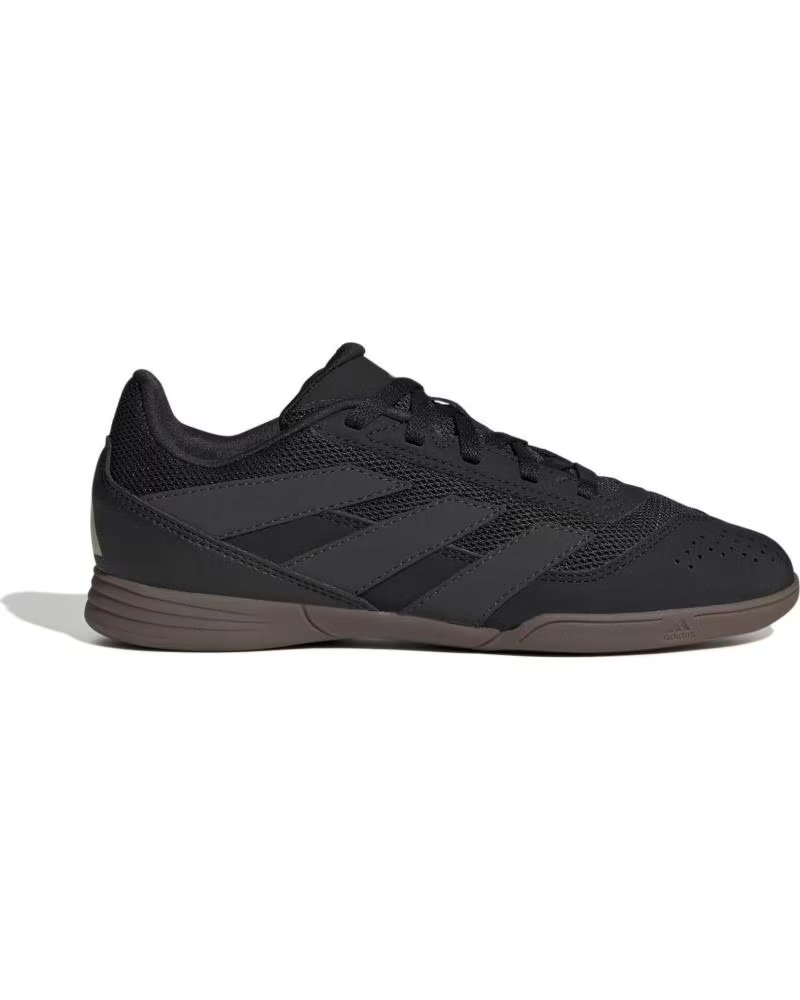 Zapatillas de Fútbol Sala Adidas Predator Club In J para Niño Negro