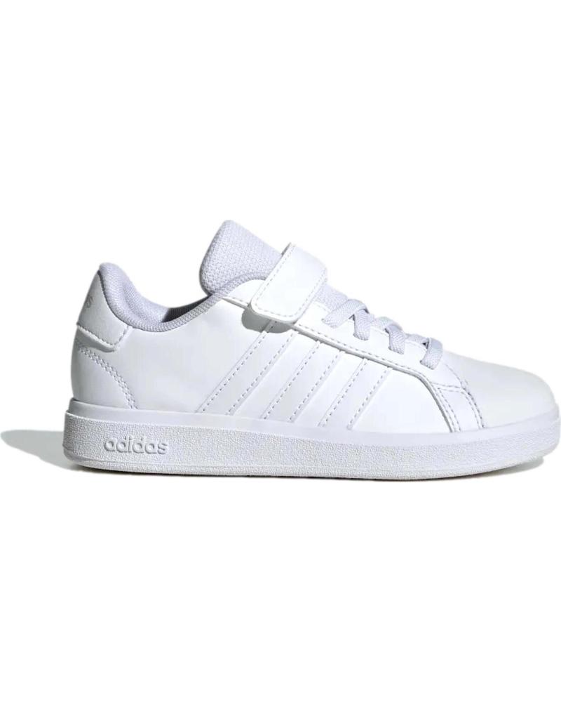ADIDAS ZAPATILLAS ADIDAS GRAND COURT PARA NIÑOS UNISEX BLANCO BLANCO