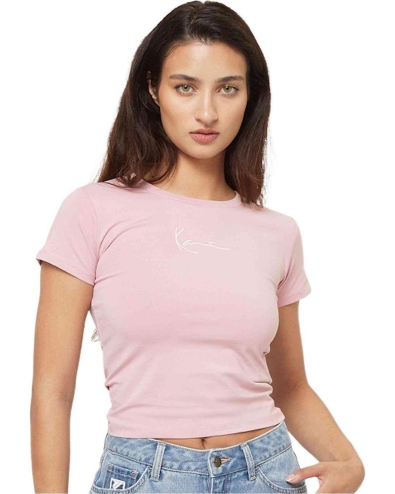 KARL KANI CAMISETA KARL KANI DE MANGA CORTA PARA MUJER ROSA