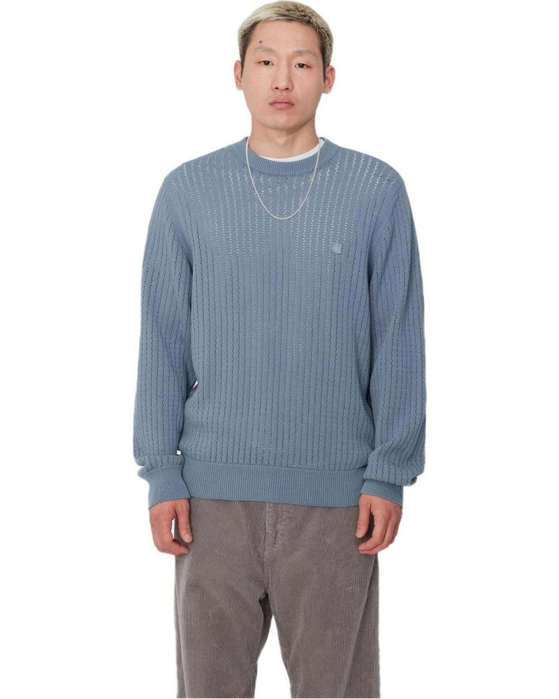 CARHARTT WIP JERSEY CARHARTT WIP DE PUNTO PARA HOMBRE AZUL