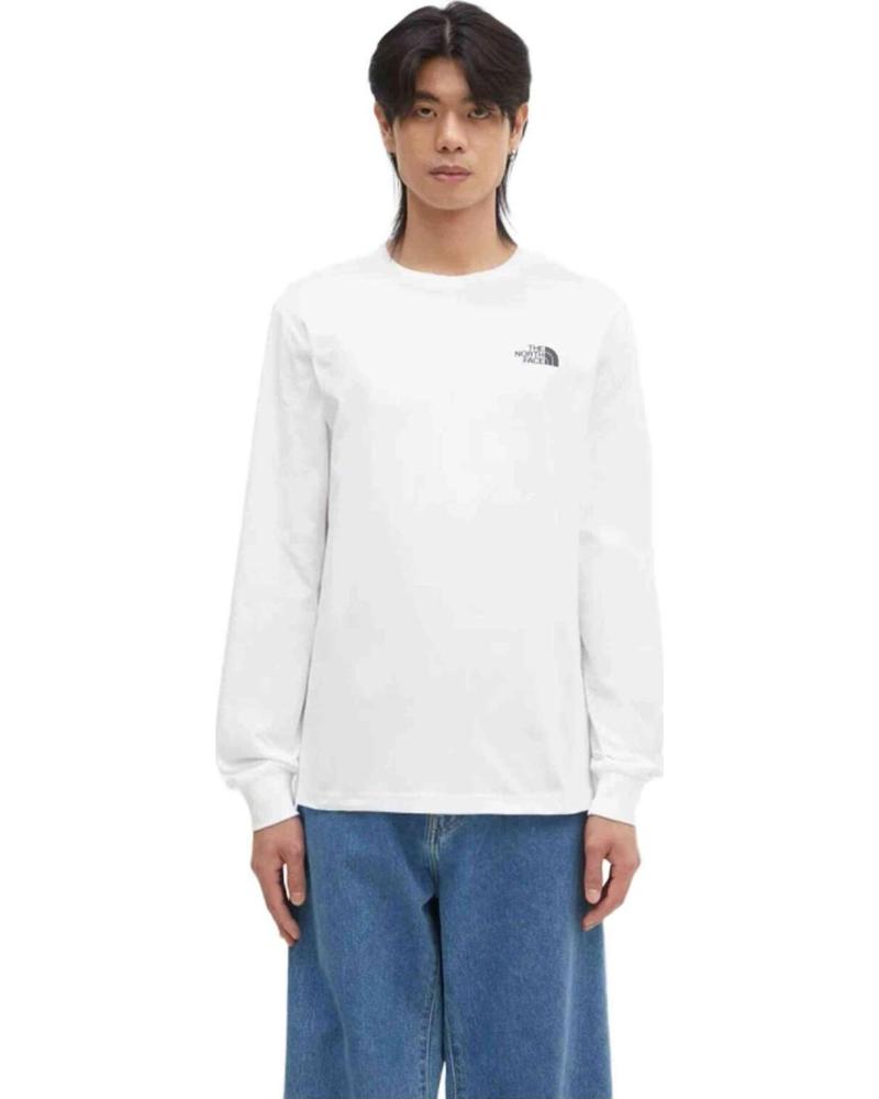 THE NORTH FACE CAMISETA DE MANGA LARGA THE NORTH FACE PARA HOMBRE BLANCO