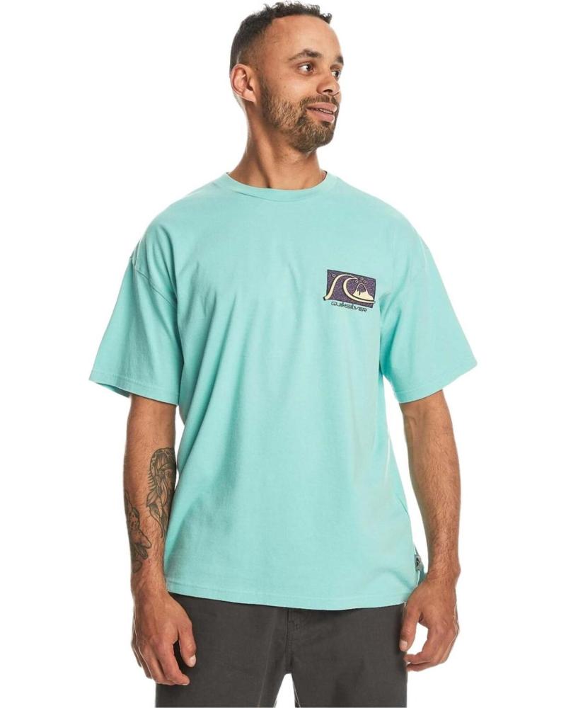 QUIKSILVER CAMISETA QUIKSILVER MANGA CORTA PARA HOMBRE AZUL