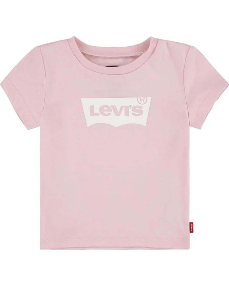LEVIS CAMISETA LEVI´S DE MANGA CORTA PARA NIÑA EN ROSA ROSA