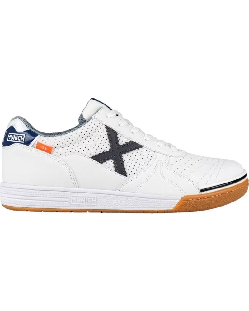 Botas de Fãtbol Sala Munich para Hombre Blanco