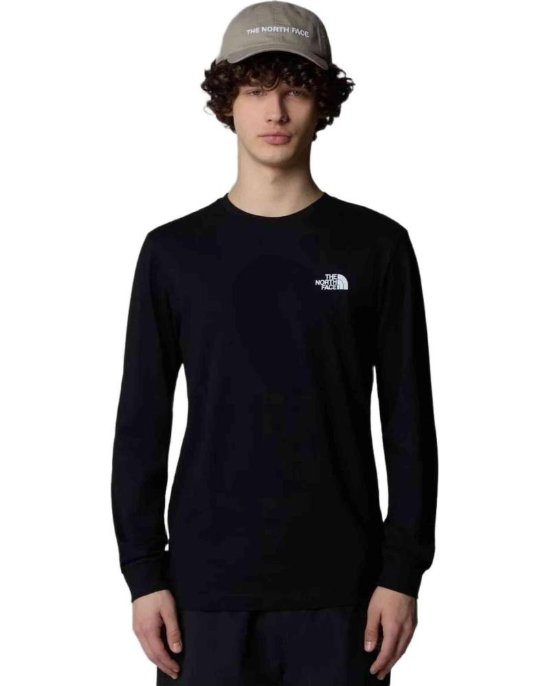 THE NORTH FACE THE NORTH FACE CAMISETA DE MANGA LARGA NEGRA PARA HOMBRE NEGRO