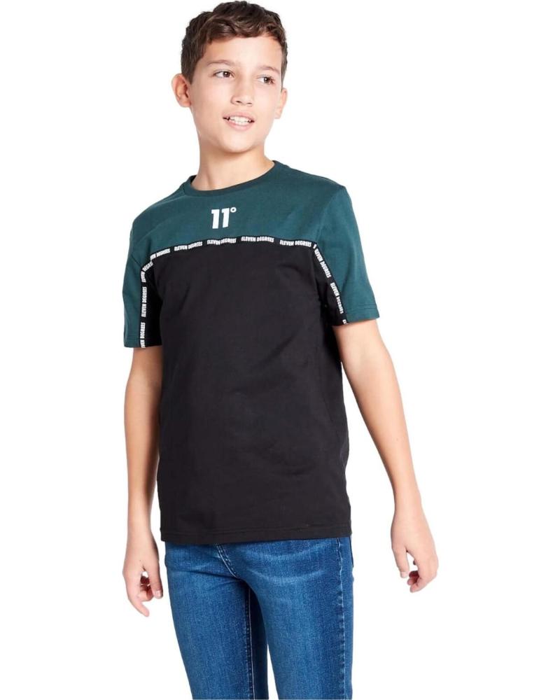 11 DEGREES CAMISETA DE MANGA CORTA 11 DEGREES PARA NIÑO EN BLOQUE DE COLOR MULTICOLOR