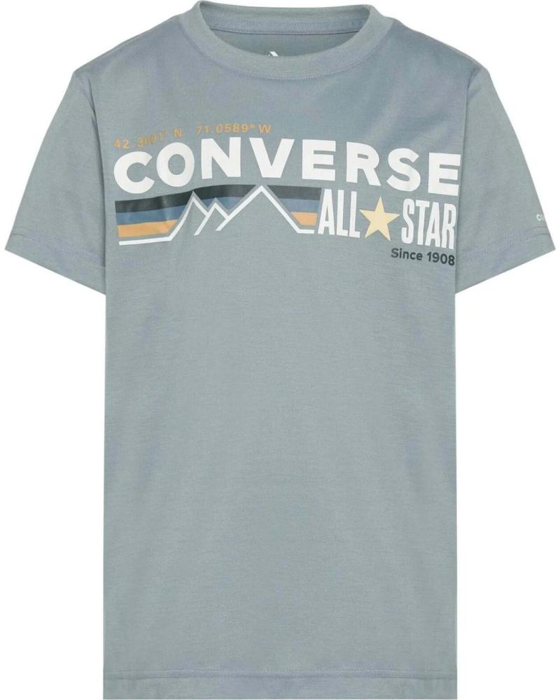 CONVERSE CAMISETA CONVERSE ALL STAR PARA NIÑOS AZUL