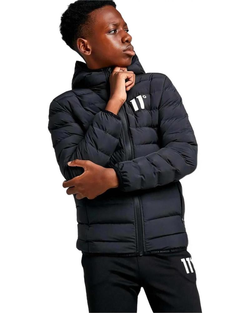 11 DEGREES CHAQUETA ACOLCHADA 11 DEGREES SPACE PARA HOMBRE, COLOR NEGRO NEGRO