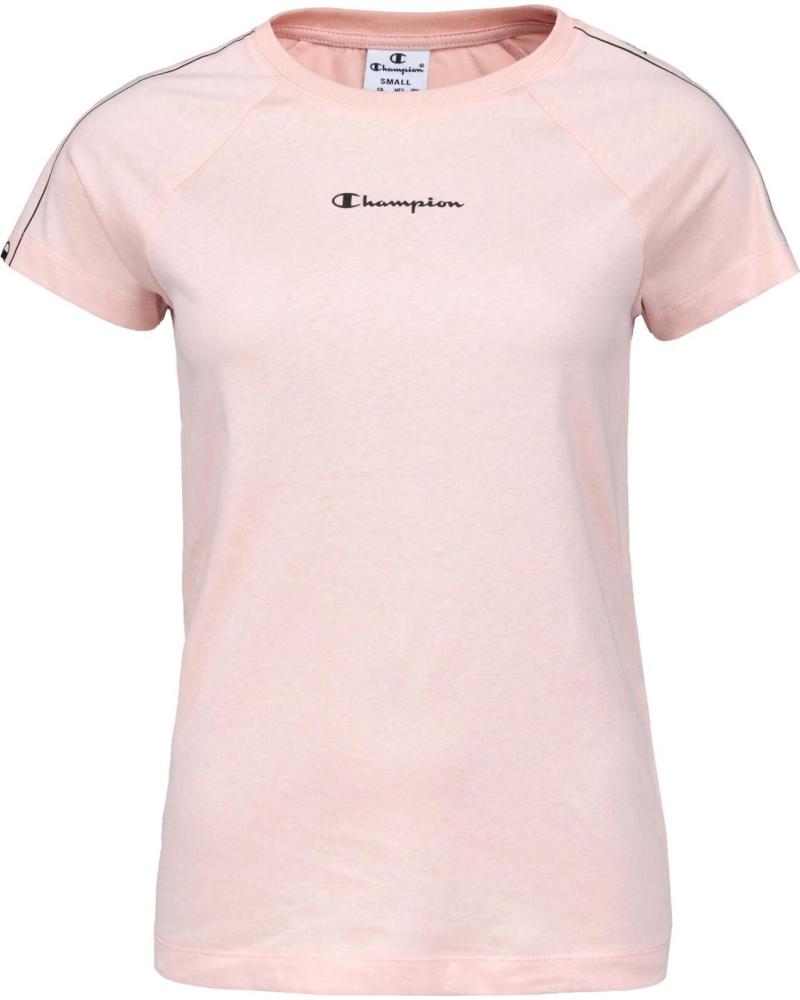 CHAMPION CAMISETA DE MANGA CORTA CHAMPION PARA MUJER ROSA