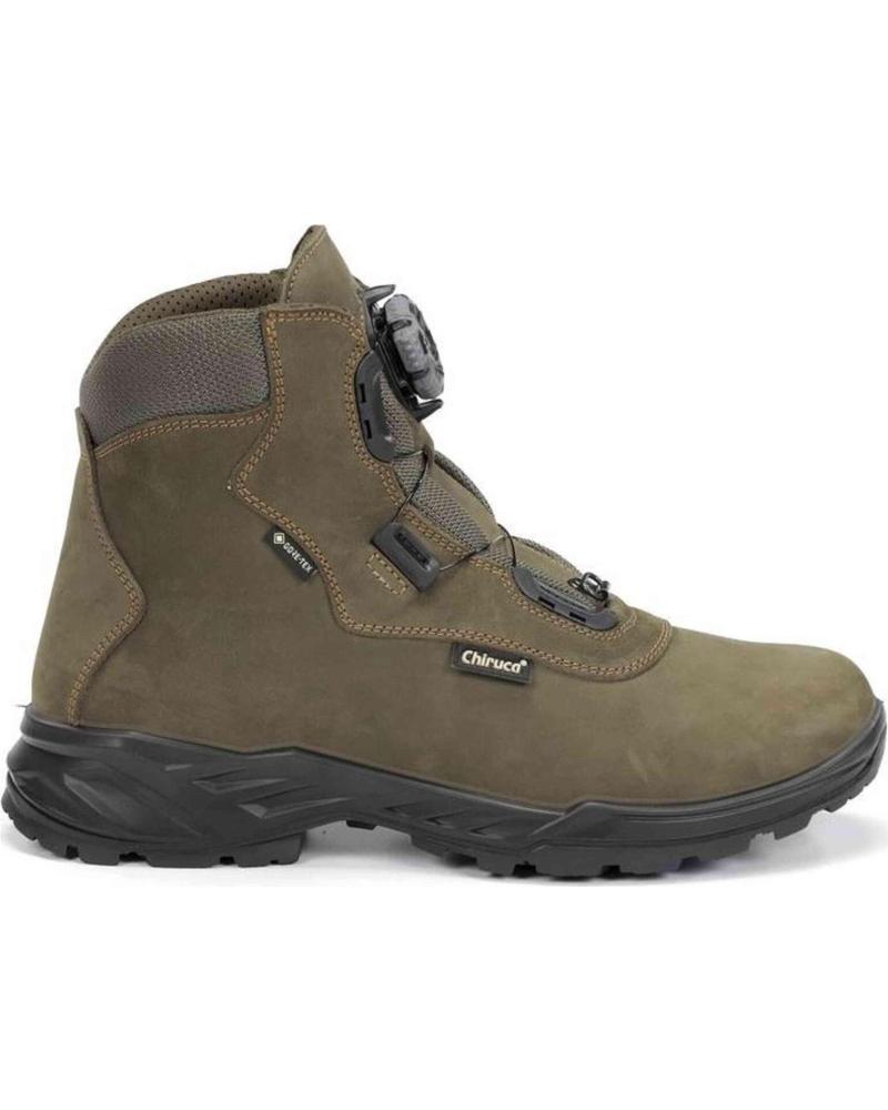 CHIRUCA BOTAS DE MONTAÑA CHIRUCA CON SISTEMA DE AJUSTE RÁPIDO VERDE
