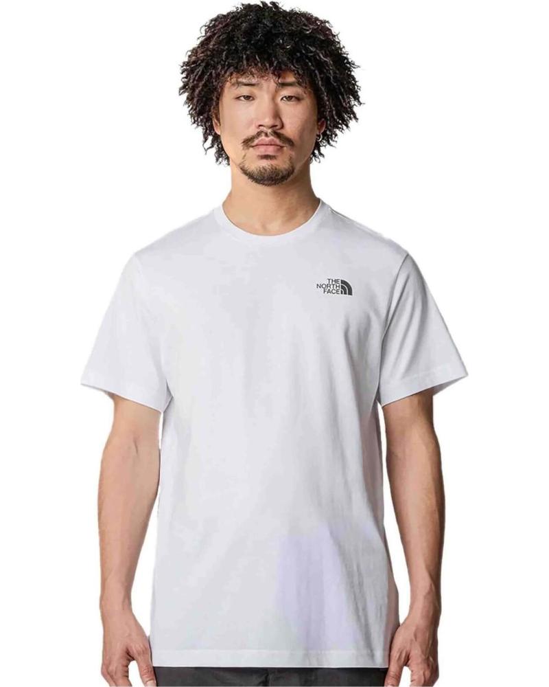 THE NORTH FACE THE NORTH FACE CAMISETA DE MANGA CORTA HOMBRE BLANCA BLANCO