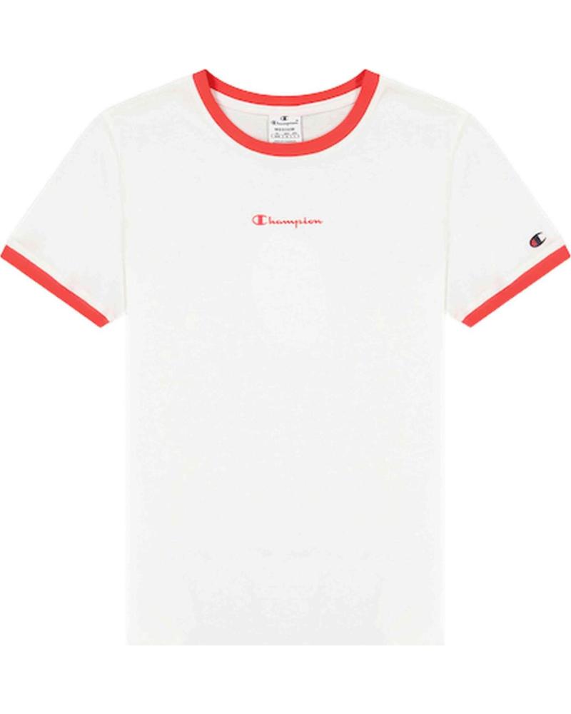 CHAMPION CAMISETA DE MANGA CORTA CHAMPION PARA MUJER BLANCO