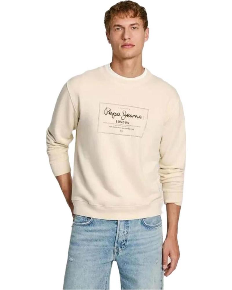 PEPE JEANS SUDADERA PEPE JEANS PARA HOMBRE BEIGE BEIGE