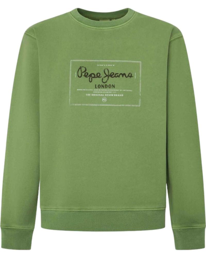 PEPE JEANS SUDADERA PEPE JEANS PARA HOMBRE VERDE VERDE
