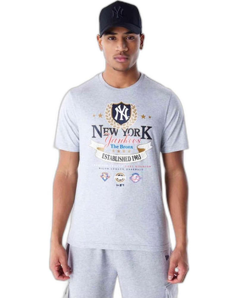 NEW ERA CAMISETA DE MANGA CORTA NEW ERA NEW YORK PARA HOMBRE GRIS