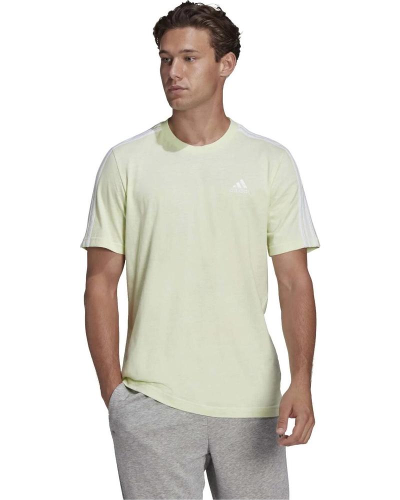 ADIDAS CAMISETA ADIDAS ESSENTIALS 3 FRANJAS MANGA CORTA HOMBRE BLANCO