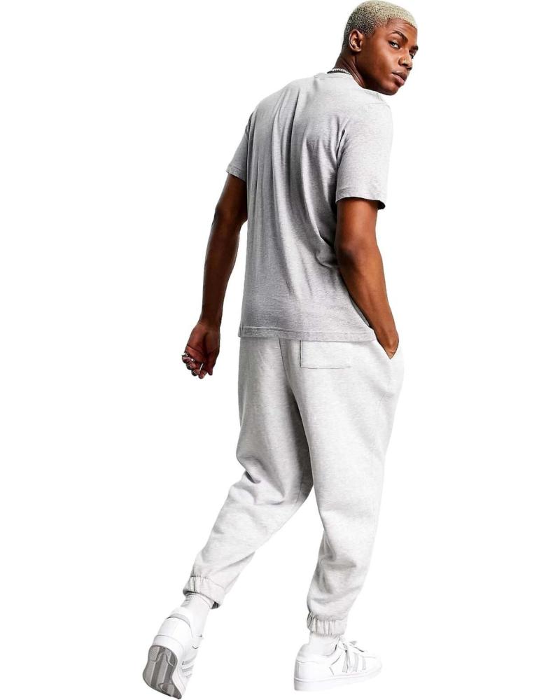 ADIDAS CAMISETA ADIDAS ESSENTIALS LOGO MANGA CORTA PARA HOMBRE GRIS