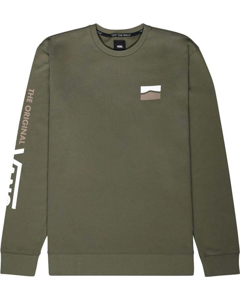 VANS OFF THE WALL SUDADERA VANS OFF THE WALL PARA HOMBRE VERDE VERDE