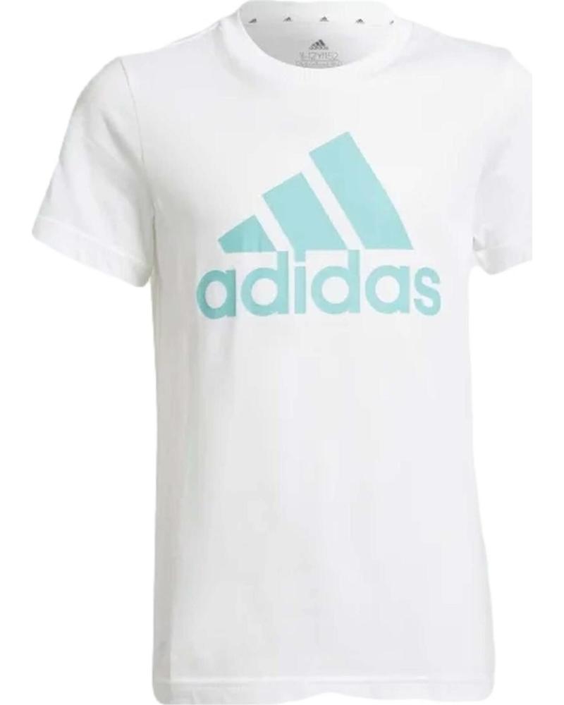 ADIDAS CAMISETA ADIDAS BADGE OF SPORT MANGA CORTA PARA NIÑOS BLANCO
