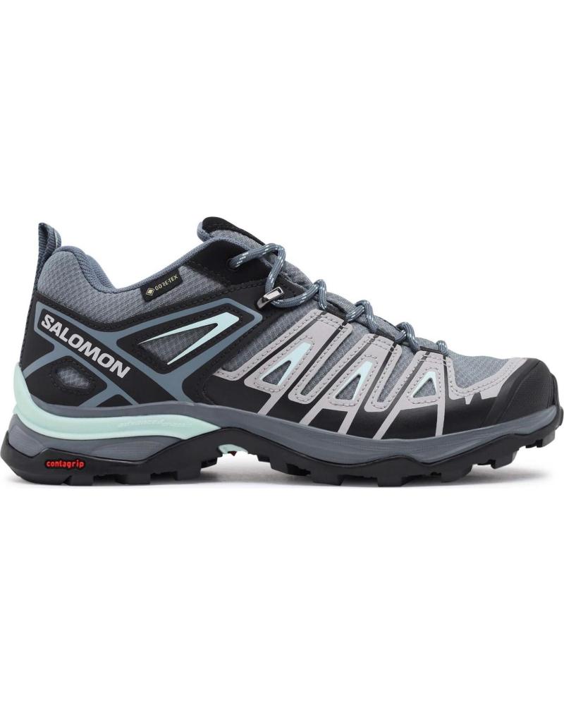 SALOMON ZAPATILLAS DE TREKKING SALOMON XA PRO 3D PARA MUJER GRIS
