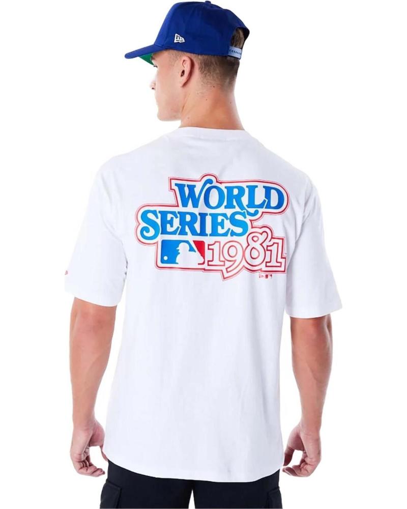 NEW ERA CAMISETA NEW ERA MLB WORLD SERIES LOS ANGELES DODGERS BLANCA HOMBRE BLANCO