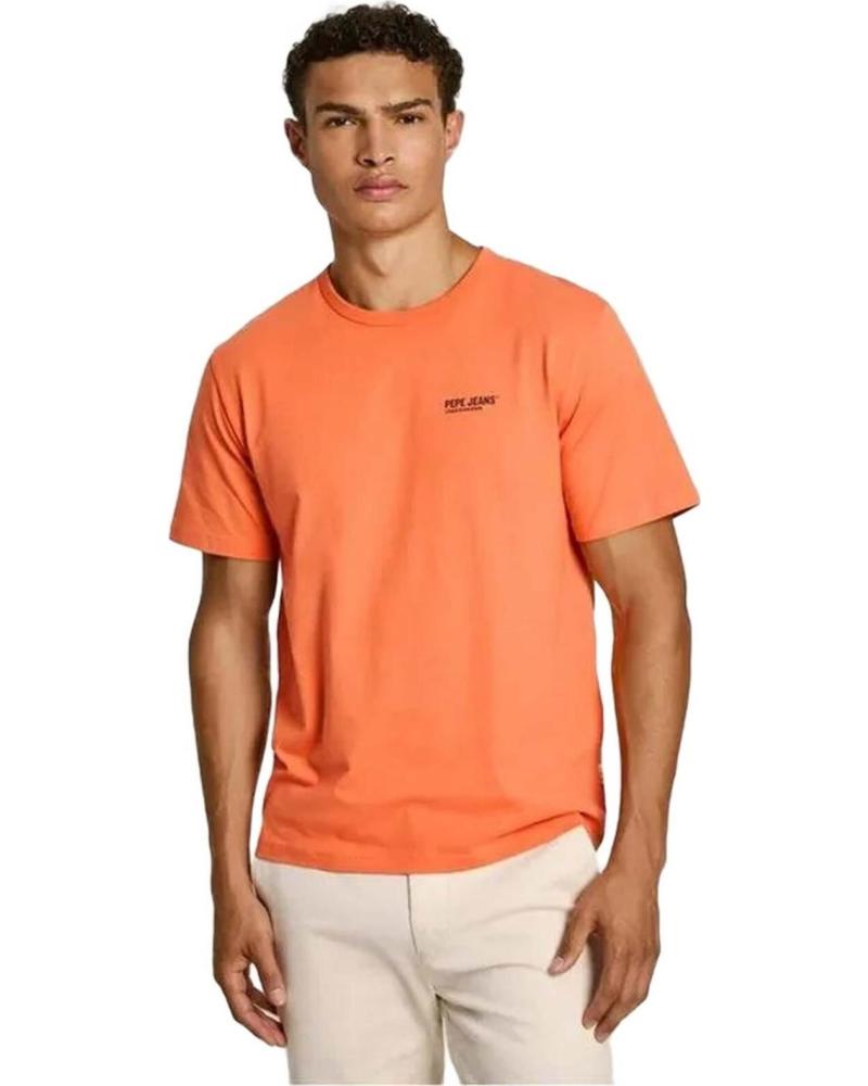 PEPE JEANS CAMISETA DE MANGA CORTA PEPE JEANS PARA HOMBRE NARANJA