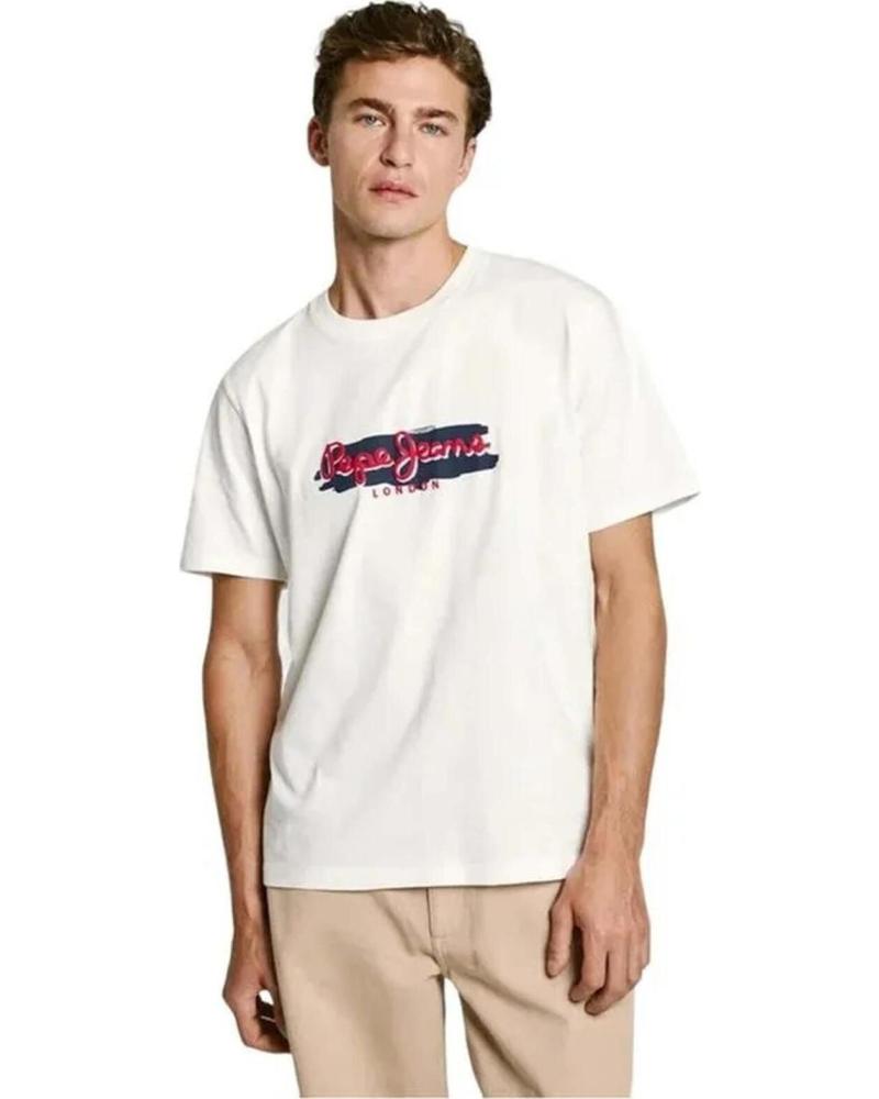 PEPE JEANS CAMISETA PEPE JEANS DE MANGA CORTA PARA HOMBRE BEIGE