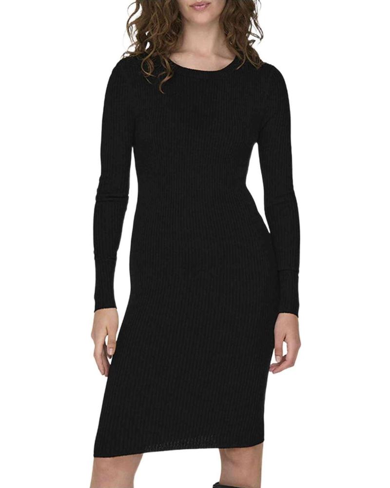 ONLY VESTIDO DE MANGA LARGA NEGRO PARA MUJER NEGRO