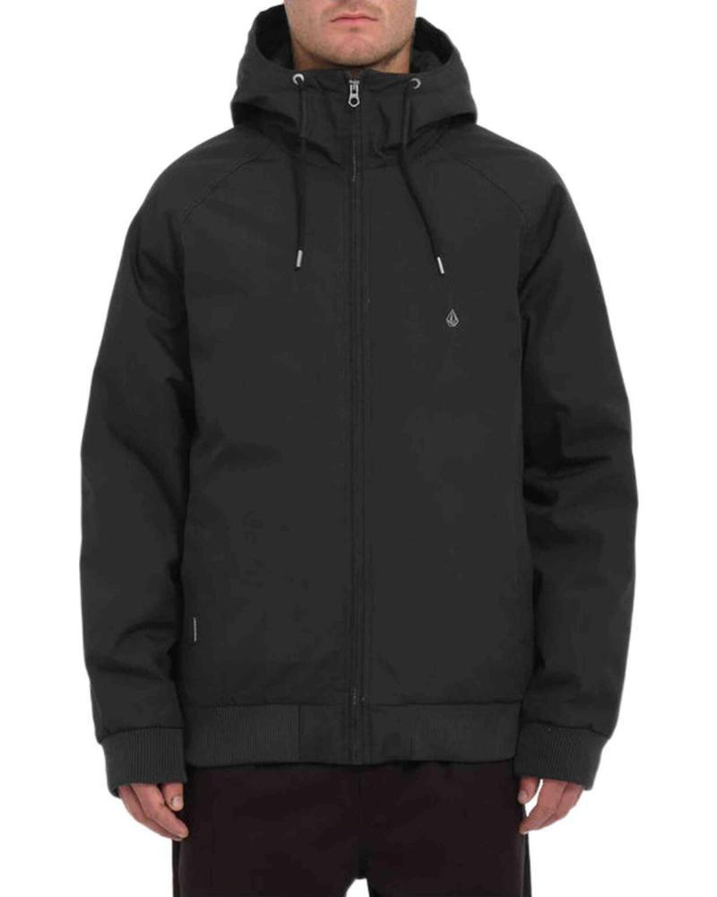 VOLCOM CHAQUETA VOLCOM CON CAPUCHA PARA HOMBRE NEGRA NEGRO