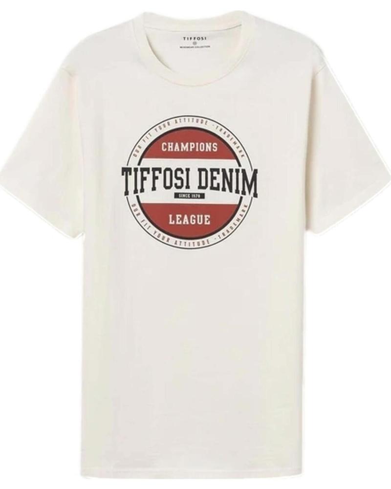 TIFFOSI CAMISETA DE MANGA CORTA TIFFOSI PARA HOMBRE BEIGE