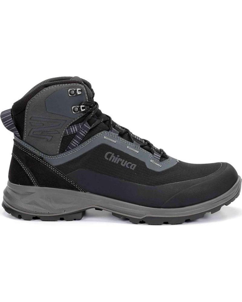 CHIRUCA BOTAS DE MONTAÑA CHIRUCA PARA HOMBRE EN NEGRO NEGRO