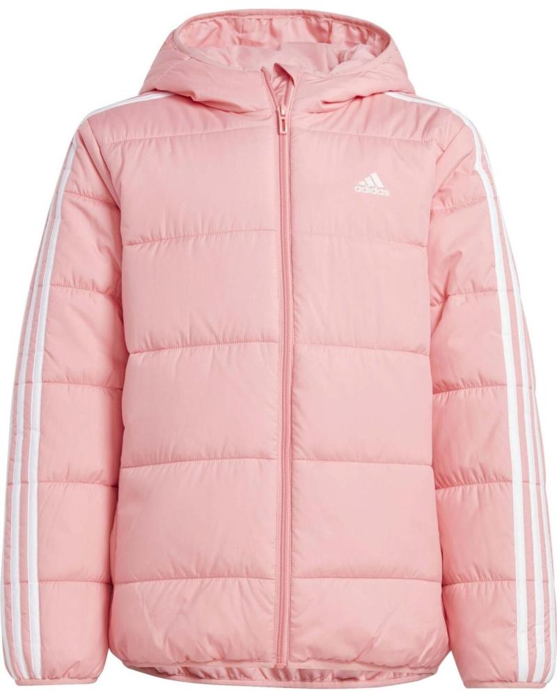 ADIDAS CHAQUETA ACOLCHADA ADIDAS J ESS 3S PAD PARA NIÑA ROSA