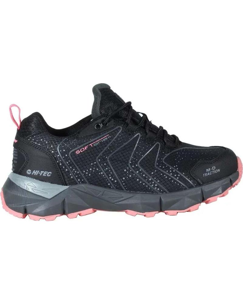 HI-TEC ZAPATILLAS DE TREKKING HI-TEC NEGRO