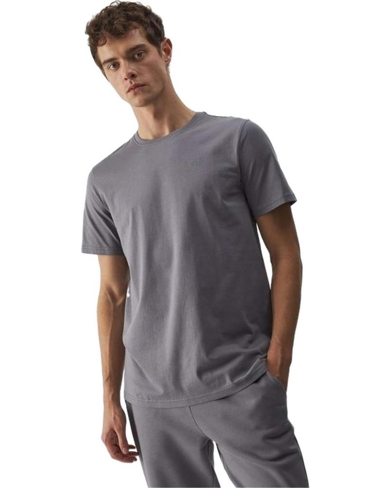 4F CAMISETA TÉCNICA DE MANGA CORTA 4F GRIS
